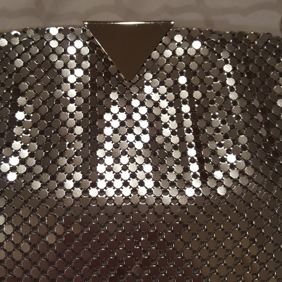 Vintage silver metal mesh bag - Picture 4 of 4